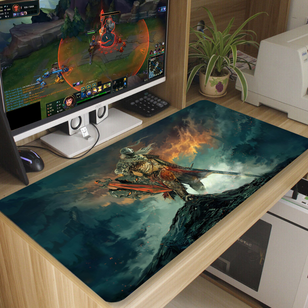 Mouse Pad Video Game Grande Varias Estampas 70x35 80x40 90x40 90x55 cm