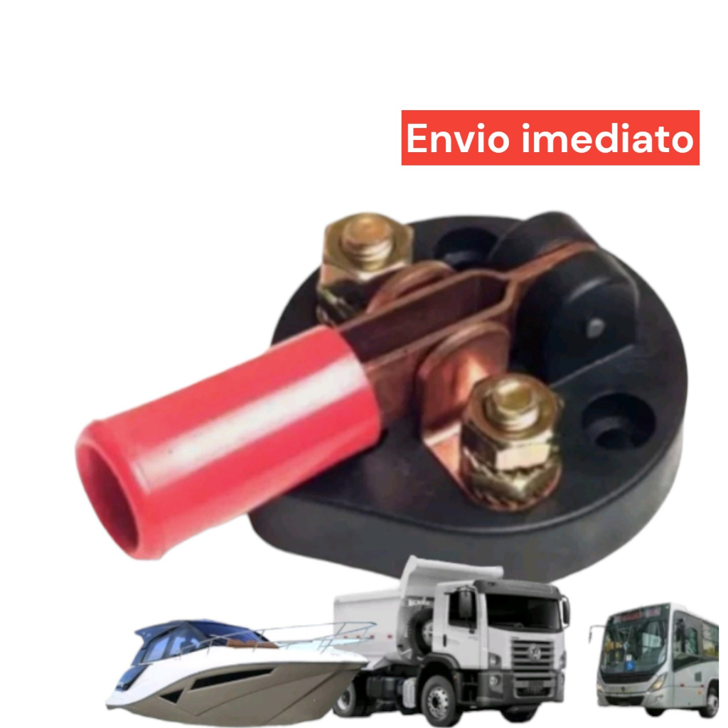 Chave Geral Faca 250a Carro Barco 12v Caminhão Ônibus Universal