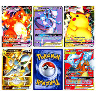 New Pokemon Cards in Portuguese TAG TEAM GX V VMAX Trainer Energy