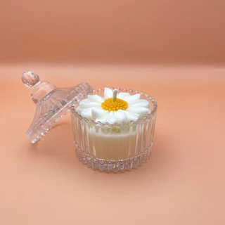 Vela Aromática Flor de Margarida Daisy Perfumada
