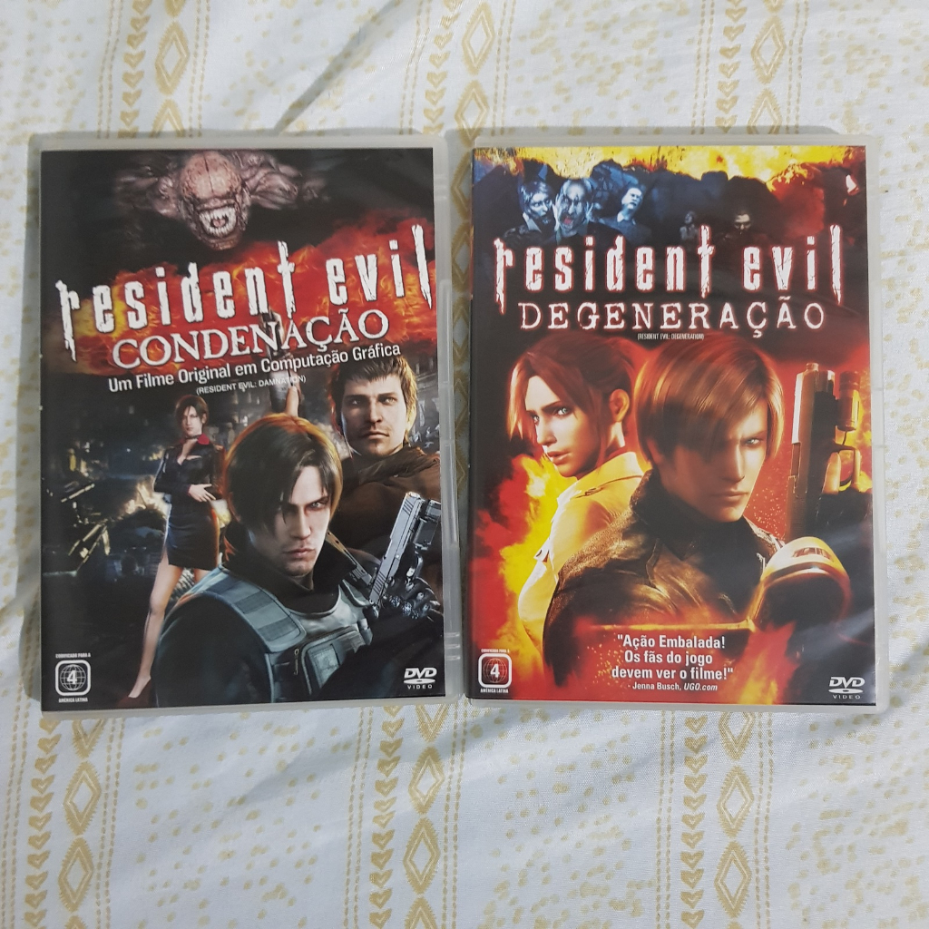 DVD Resident Evil: Condenação - Um Filme Original em Computação