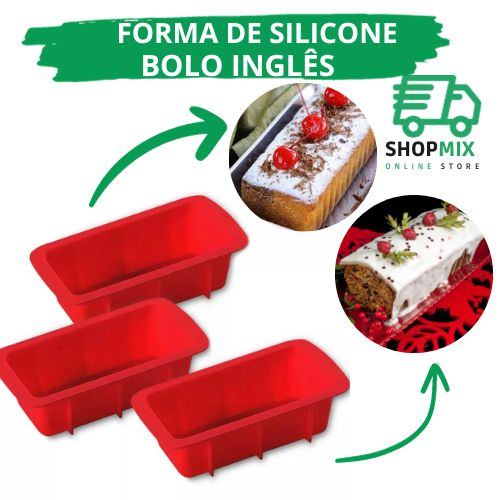 Forma De Silicone para Bolo Ingles Shopee Brasil