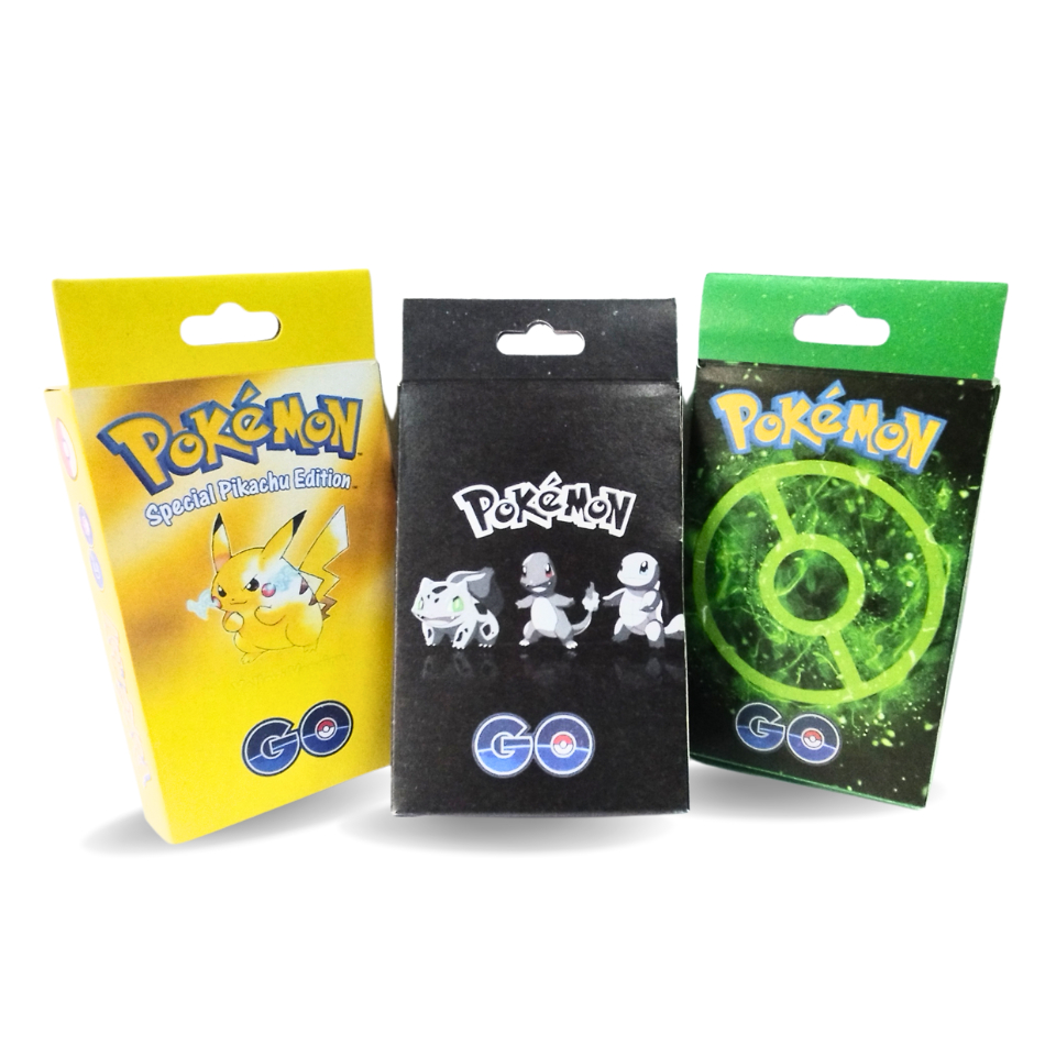 Mini Bottons tipos de Pokémon Go 2,5cm kit com 4 unidades broche alfinete