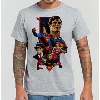 Camiseta Camisa Superman Christopher Reeve Filme Nerd Geek