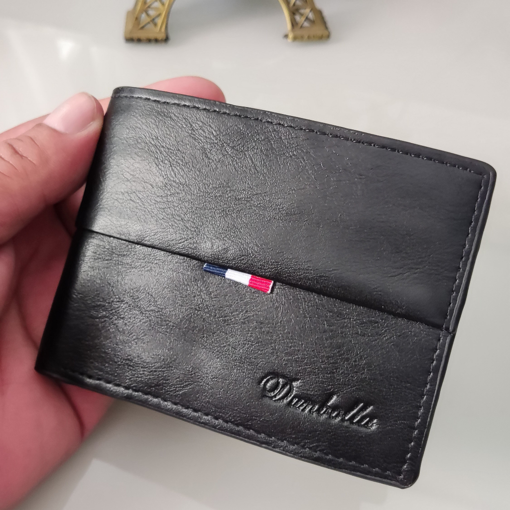 Carteira Masculina Importada DUNBOLLU Couro Italiano PROMOÇAO DE LANÇAMENTO