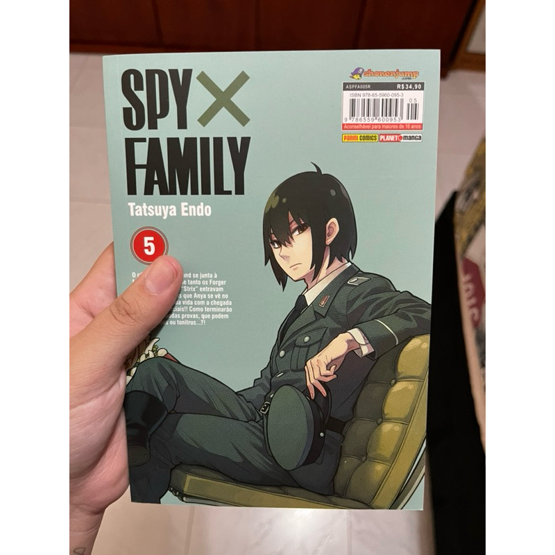 Spy X Family, Mangá Volume 01 - Livro Português BR Panini - Mnagá