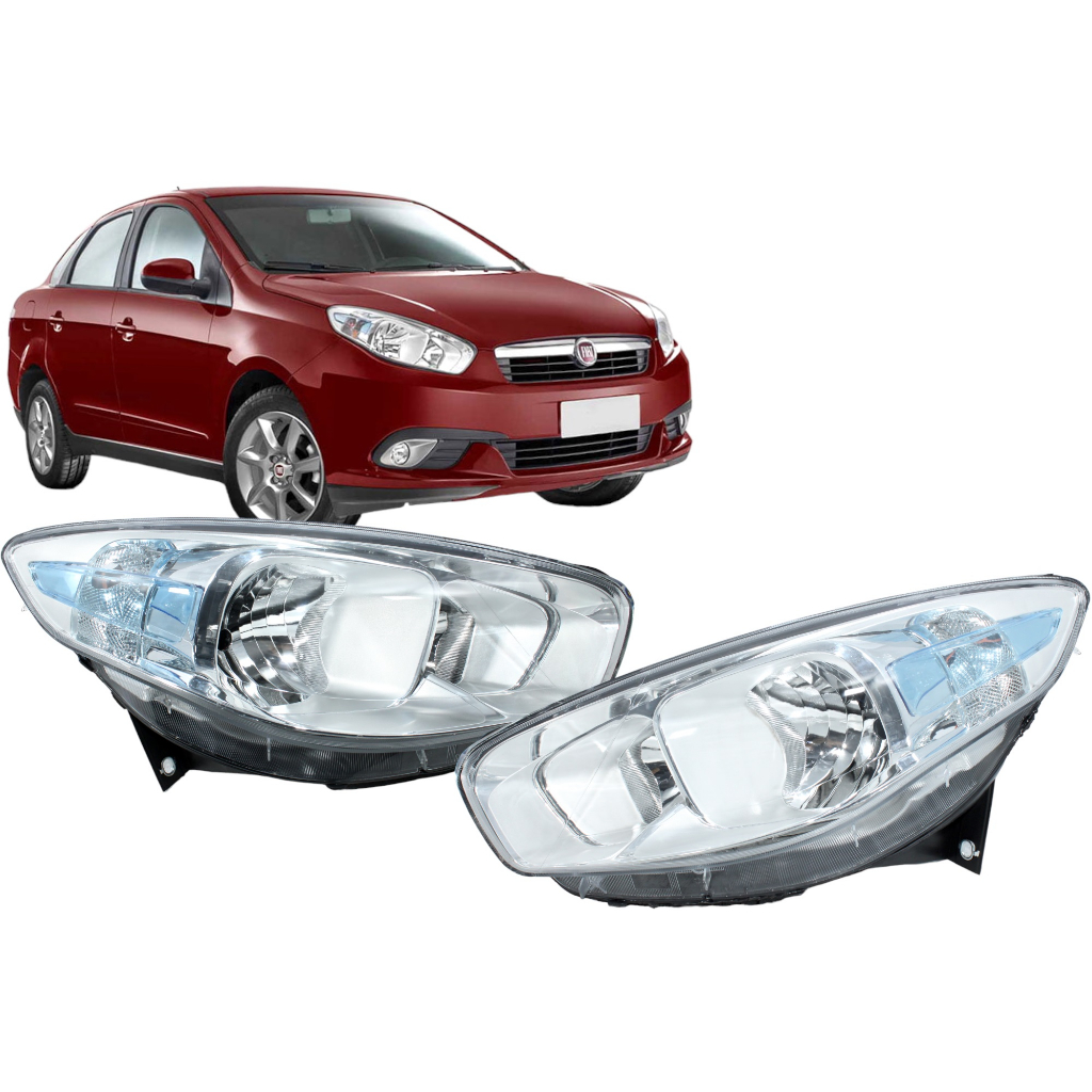 Farol Fiat Grand Siena 2012 2013 2014 2015 2016 2017 2018 2019 2020 ...