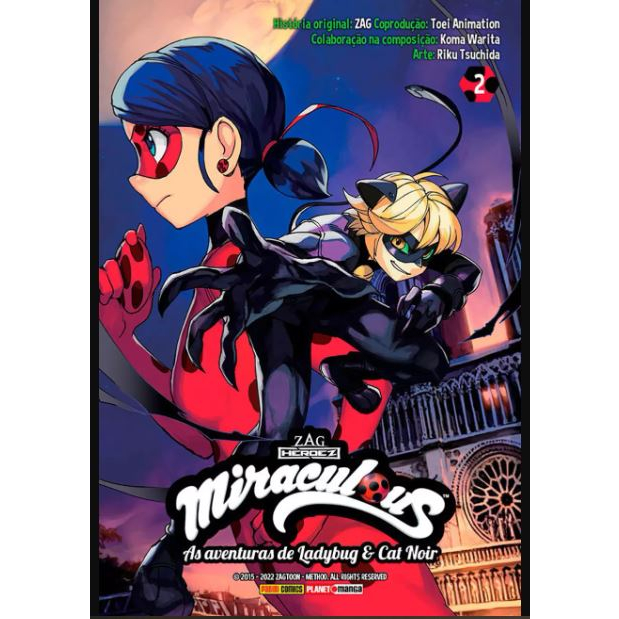 Mangá Miraculous: As Aventuras de Ladybug e Cat Noir Nº 3 ( Panini - 2024 )  Lacrado