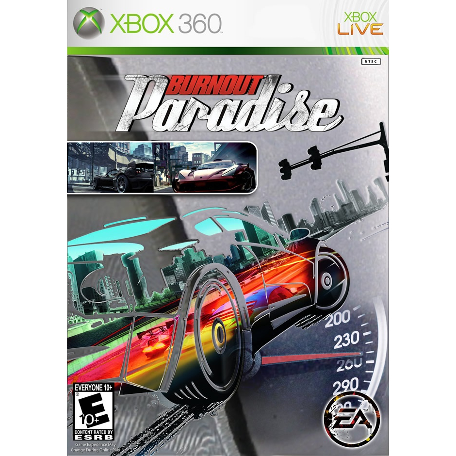 Jogo Burnout Paradise - Xbox 360