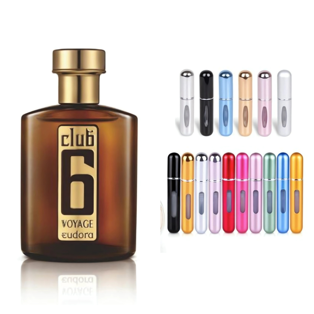 Club 6 Voyage Desodorante Colônia 95ml + Porta Perfume