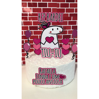 Topo de Bolo Meme Bento Cake engraçado Decoração confeitaria