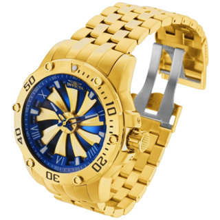 Comprar Relógio Masculino Invicta Zeus Magnum Dourado Pretol P/aço -  R$149,99 - Rélógios no Atacado