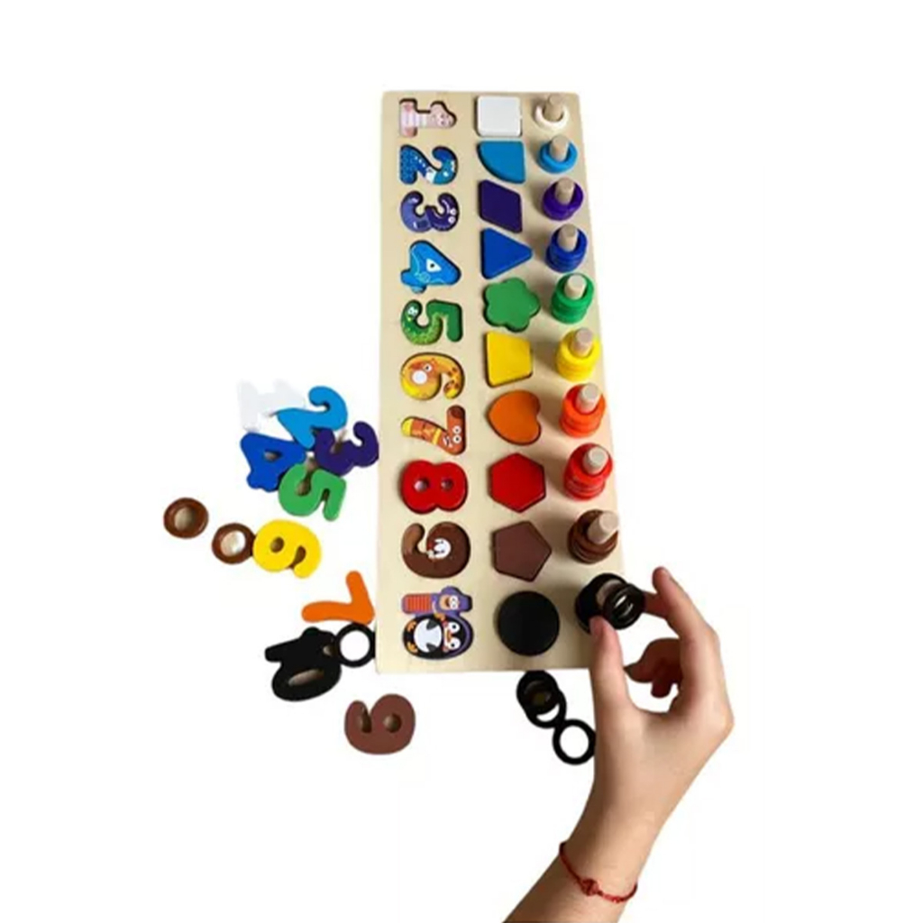 ZYLR Montessori Brinquedos 8 em 1 Brinquedos de criança martelando