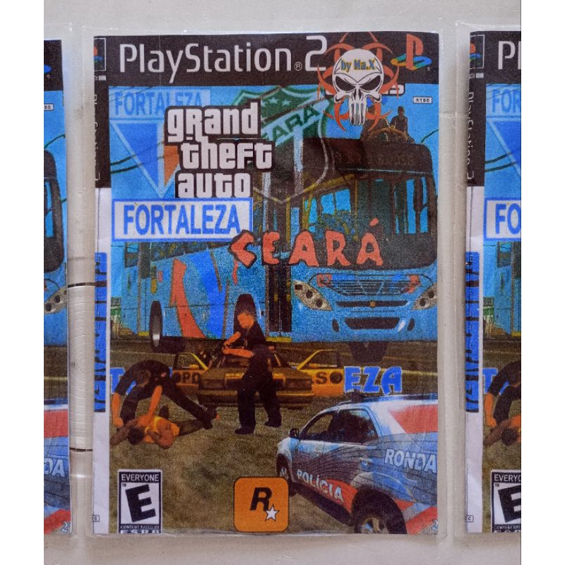 Quadro Decorativo Grand Theft Auto San Andreas Gta Ps2 30x42