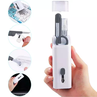 Kit Limpeza 7 em 1 Para Teclado Notebook e Fones de Ouvido Produto Autentico