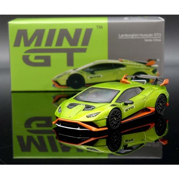 Lamborghini Huracan STO Mini GT 547 | Shopee Brasil