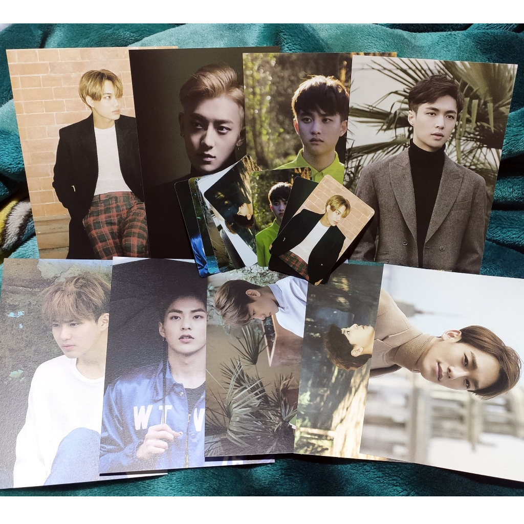 EXO - EXODUS postcard e photocard (oficial) | Shopee Brasil