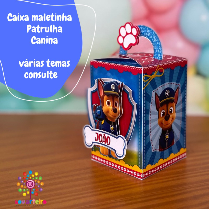 Jogo da Velha Patrulha Canina Menina Lembrancinha de Anivers