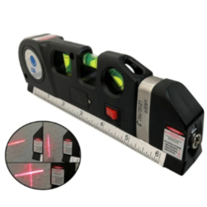 Nível Laser Profissional Trena Level Pro3 Estágios Nivelador - Abcshop