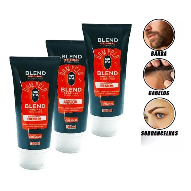 Blend Original Turbinado Ml Dom Pelo T Nico Capilar Shopee Brasil