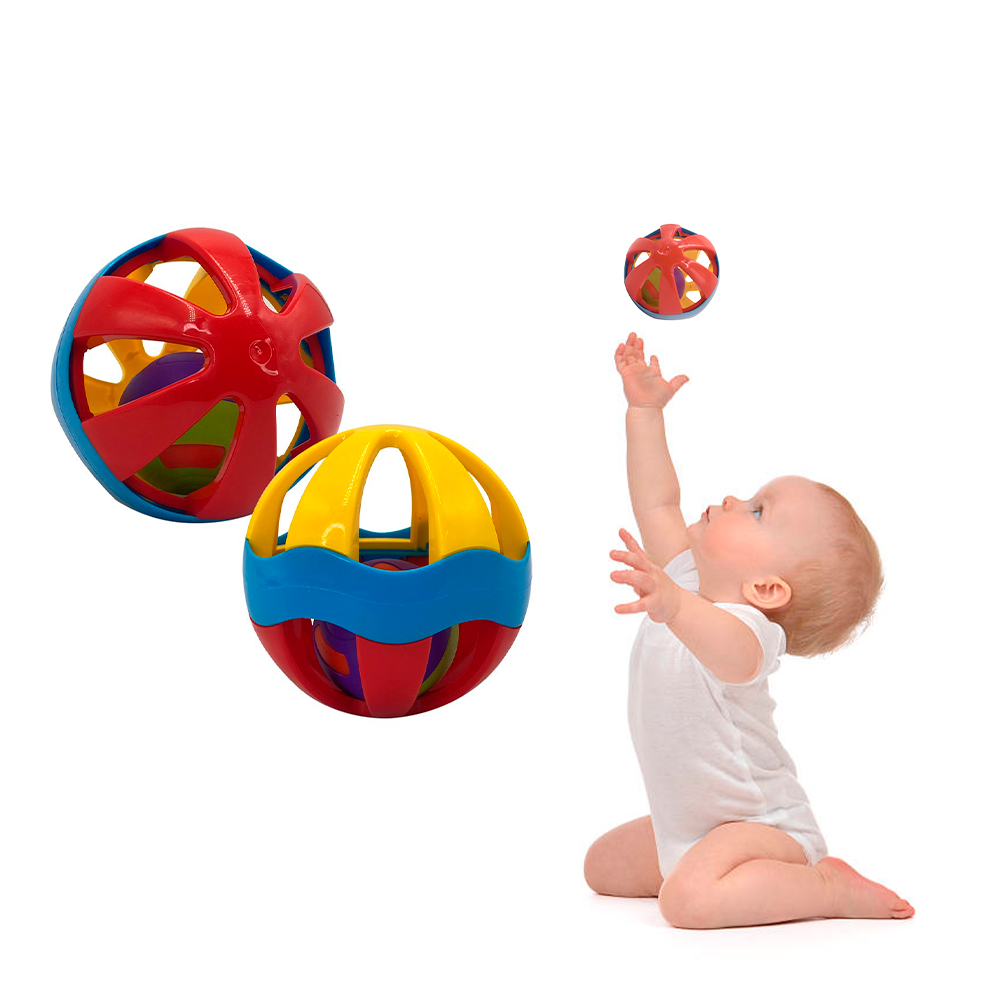 Brinquedo Para Bebê Chocalho Bola Bolinha Que Faz Barulho Brinquedo Infantil