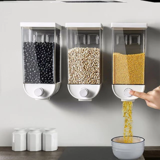 Pote Dosador Dispenser organizador para Cereais grãos Multiuso