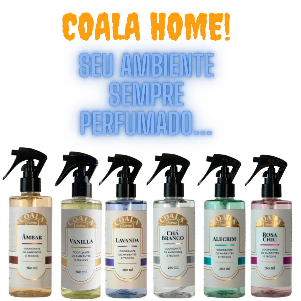 Odorizante Spray De Ambientes E Tecidos Coala Home 260ml