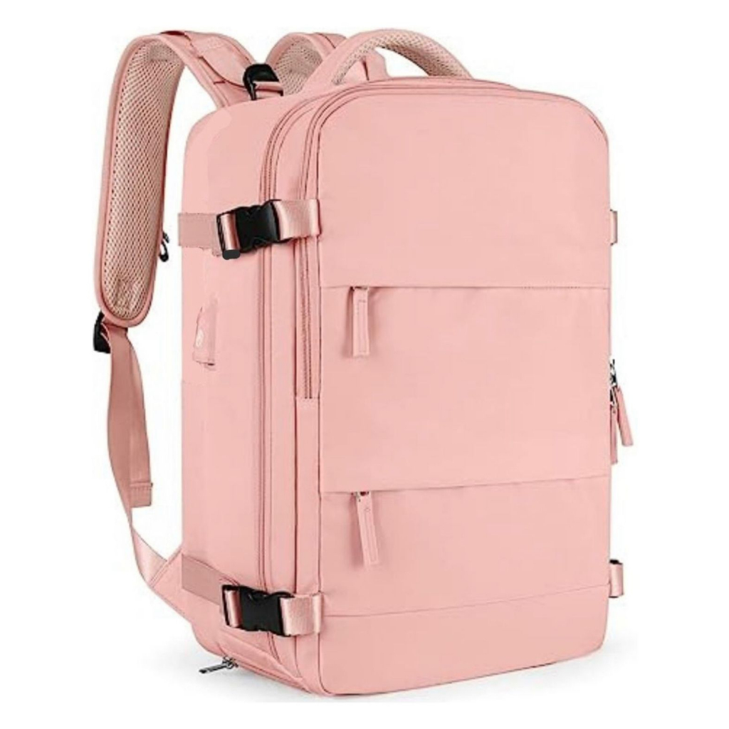 Mochila viagem iBoa Multifuncional de Bordo color rosa 45L