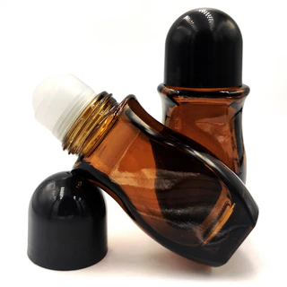 Frasco de vidro vazio âmbar rollon desodorante 50ml em Oferta na Shopee