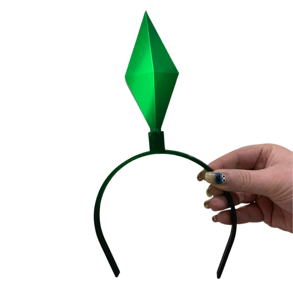 Acessórios de cabelo arquinho The Sims Fantasia Halloween Cosplay Carnaval impressão 3D