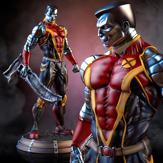 Action Figure Colossus - X-men Marvel modelada por Sanix