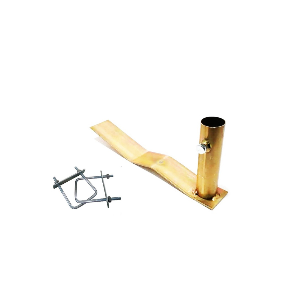 1 Suporte Antena P/tubo 3/4 Telha Romana/portuguesa