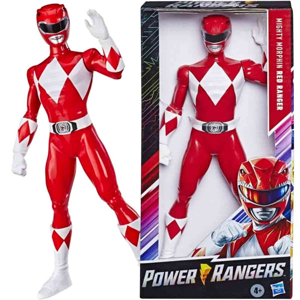 Boneco Power Rangers Mighty Morphin Red Ranger Hasbro E7897 | Shopee Brasil