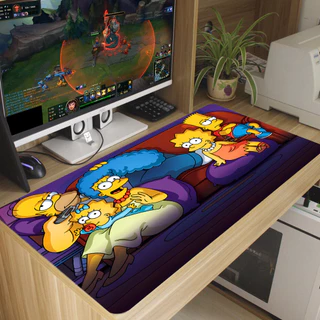 Mouse Pad Simpso Animação Antiderrapante Diversas Estampas 70x35 cm M128