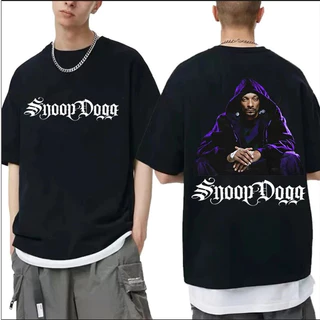 Camiseta Snoop Dogg Racionais Rap Gringa Oversized Black Americano