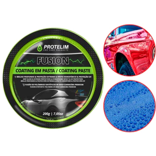 Cera Fusion Coat Protelim Selante em Pasta Carnaúba Premium 200g