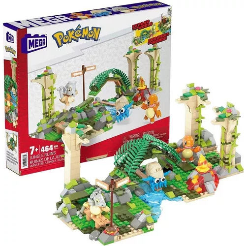 Blocos de Montar Pokémon Evolução Final de Eevee Mega Construx