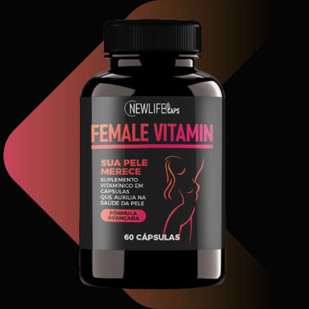 Female Vitamin Com Caps Suplemento Alimentar Shopee Brasil