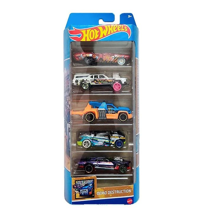 Kit 3 Carrinhos Hot Wheels Básicos Escala 1:64 Sortidos C4982 - Mattel