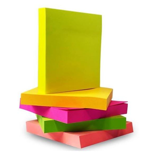Post-it Coloridos 48 Bloquinhos Com 100 Unidades Cada Bloco | Shopee Brasil