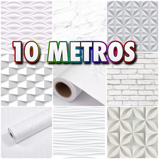 Housoutil 1 Folha De Papel De Parede Autoadesivo Xadrez 3D Papel De Parede  Decorativo Pranchas De Parede 3D Adesivos De Parede Adesivo Papel De Parede