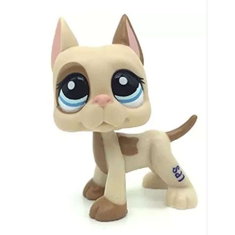 Great Dane Rosa Lps Littlest Pet Shop #1647 | Shopee Brasil
