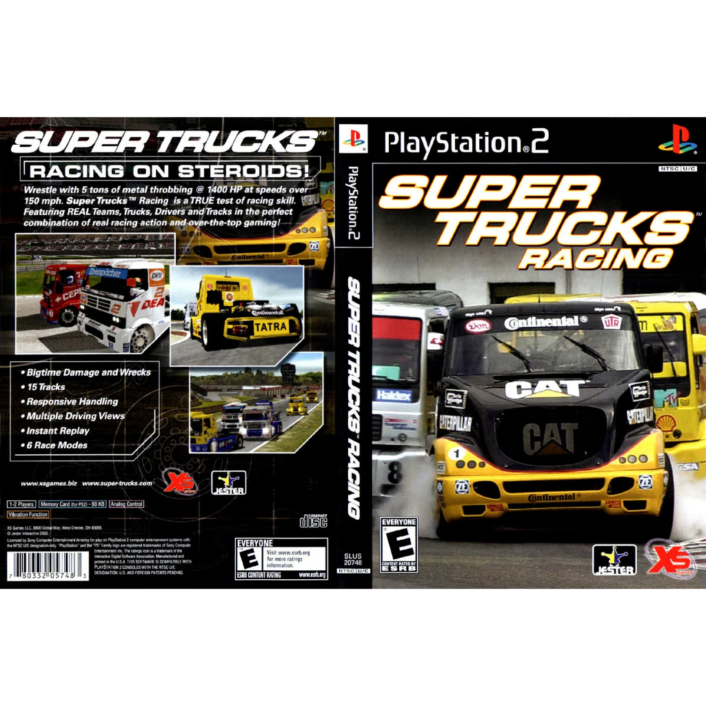 SUPER TRUCKS RACING - Uma 2ª chance ao jogo de caminhão para PS2 