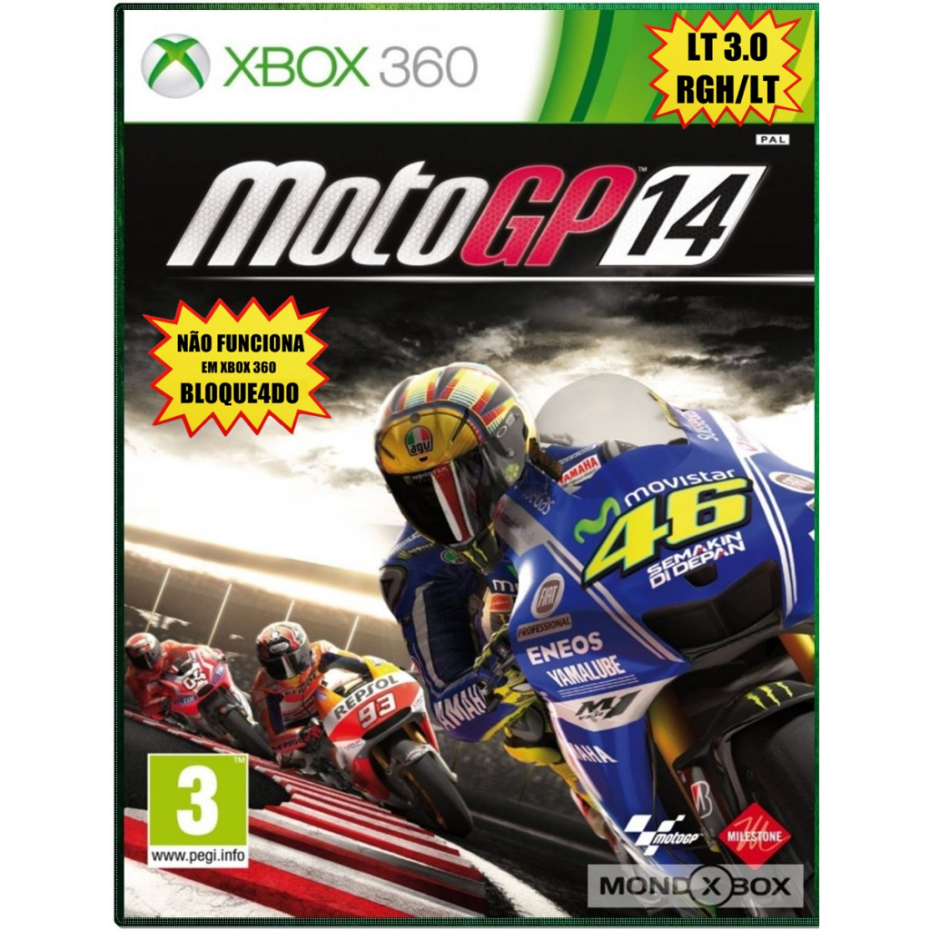 Moto GP 14 [Dublado PT-BR] - Jogo Para Xbox 360 (LT 3.0)