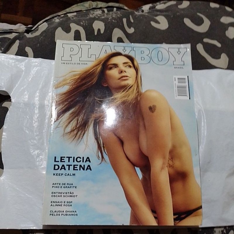Revista Playboy Letícia Datena Edição 494 Capa - Playboy Brasil