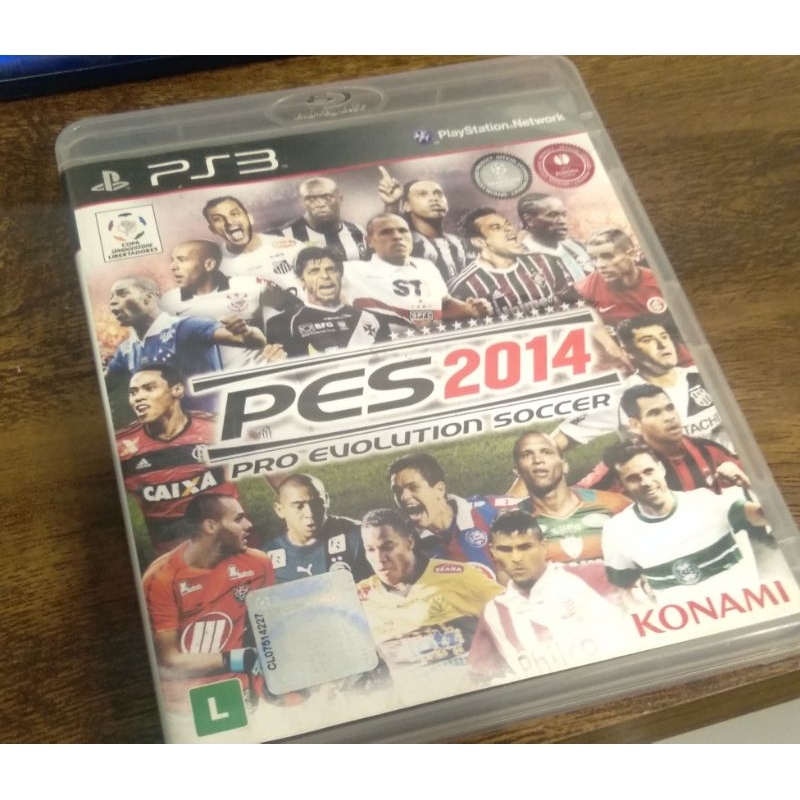 Jogo Ps3 Pro Evolution Soccer 2014