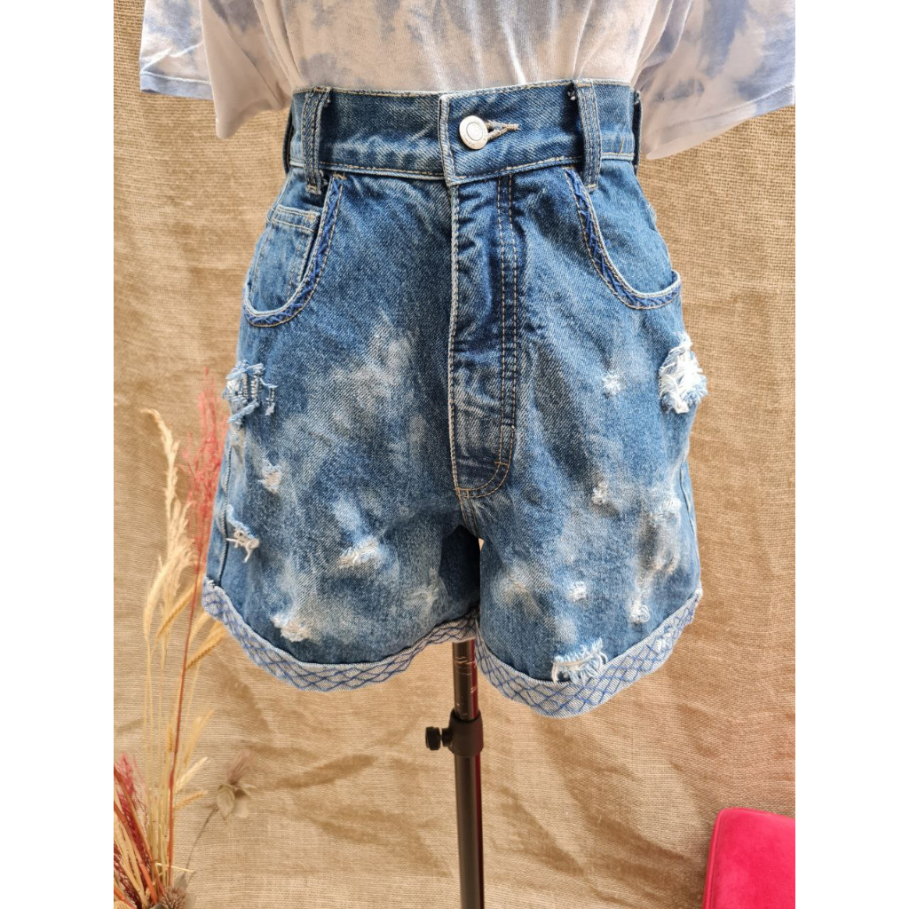 Short store jeans hamuche