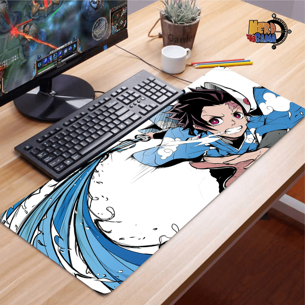 Compra online de Demon Slayer Rengoku Kyoujurou Boneco de ação de 17 cm com  mousepad Demon Slayer