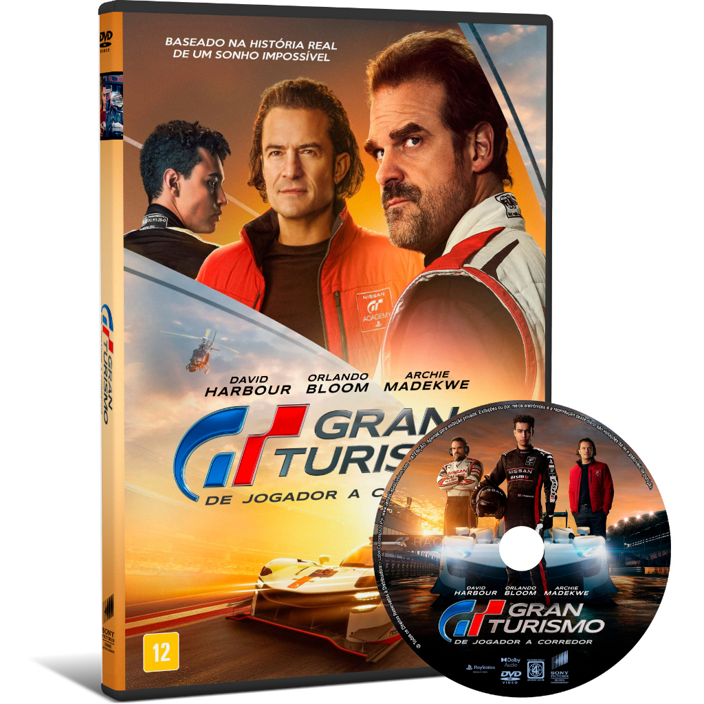 DVD Gran Turismo: De Jogador a Corredor (2023)