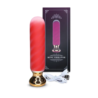 Vibrador Bullet Plug anal com controle remoto Recarregável luxo 10 modos de Frequência VBR-36